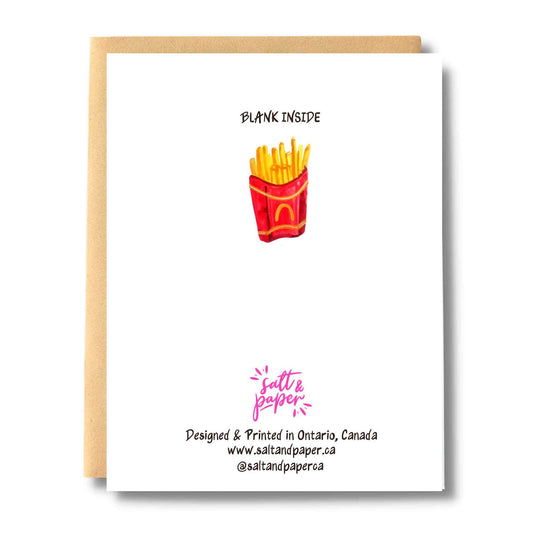 Welcome Small Fry Baby Card: With Card Clasp
