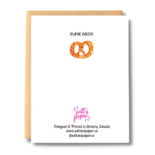 Congrats on Tying the Knot Wedding Card: With Card Clasp