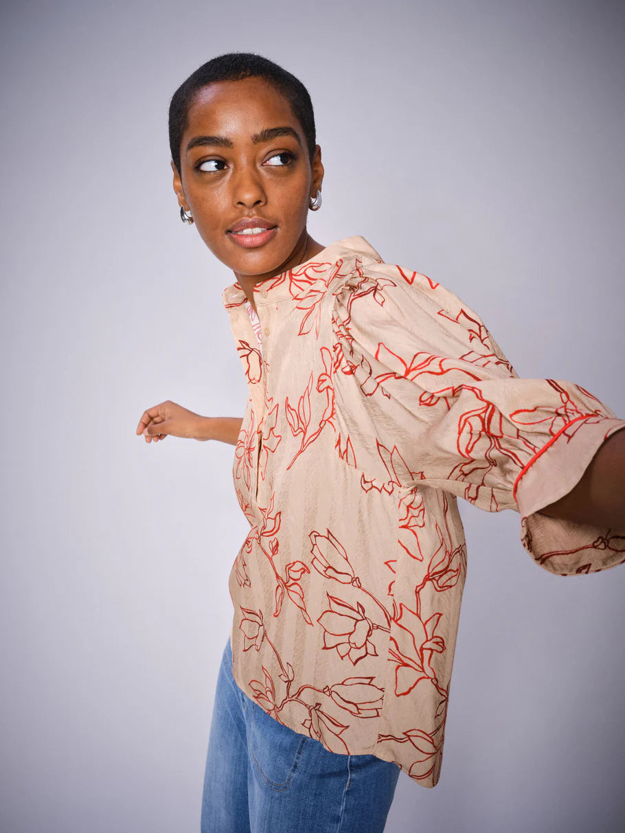 MMEleana Leafy Blouse