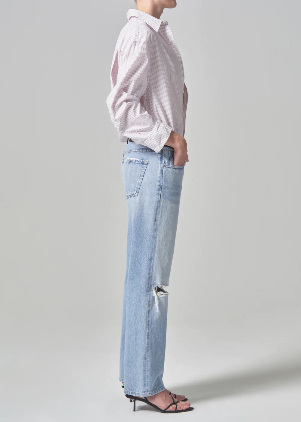 Neve Low Slung Relaxed In Pagoda