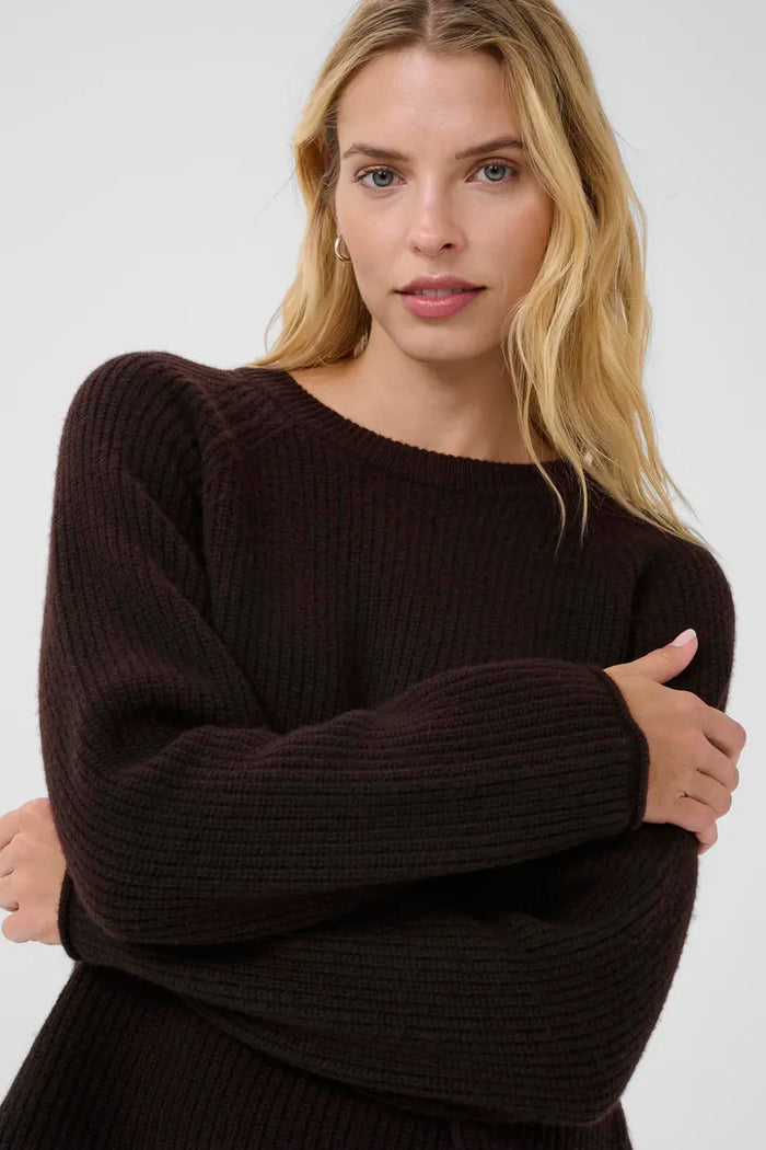 LuahPW Pullover in Ganache