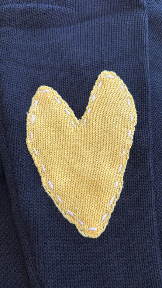 Frenchy Cotton Sweater - Black