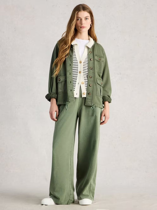 Demi Utility Jersey Jersey Jacket