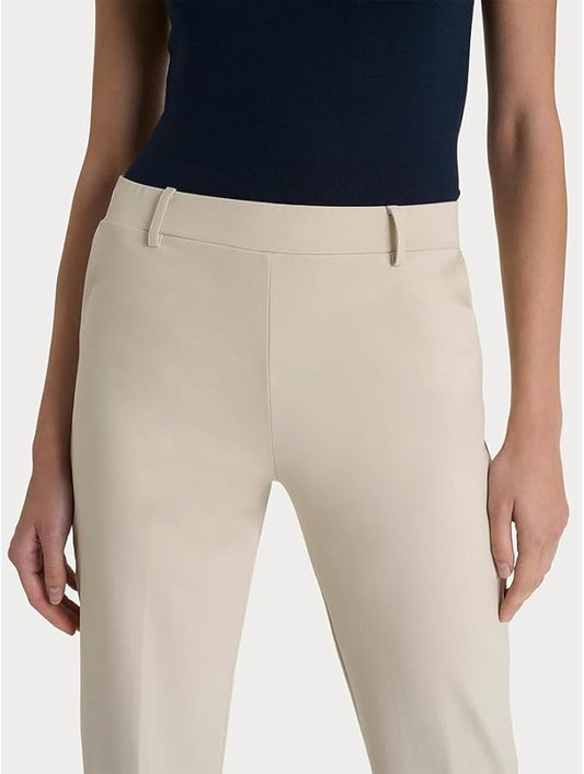 Straight Pant with Pockets in Champignon