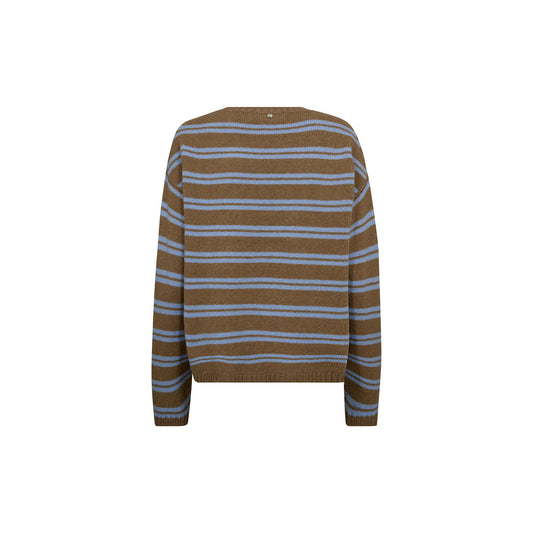 MMKhai Two Stripe Knit in True Camel