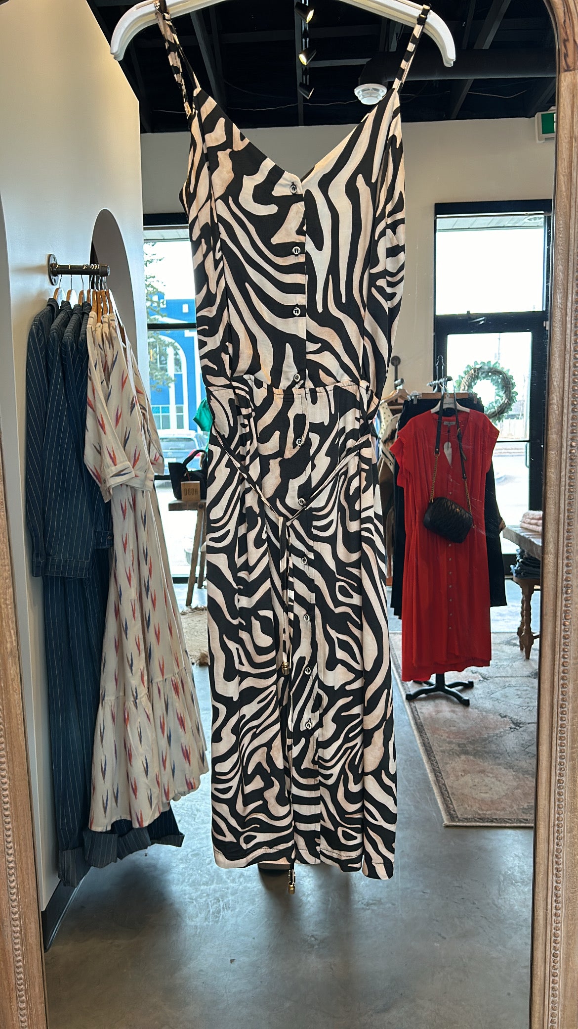 Radio Print Dress