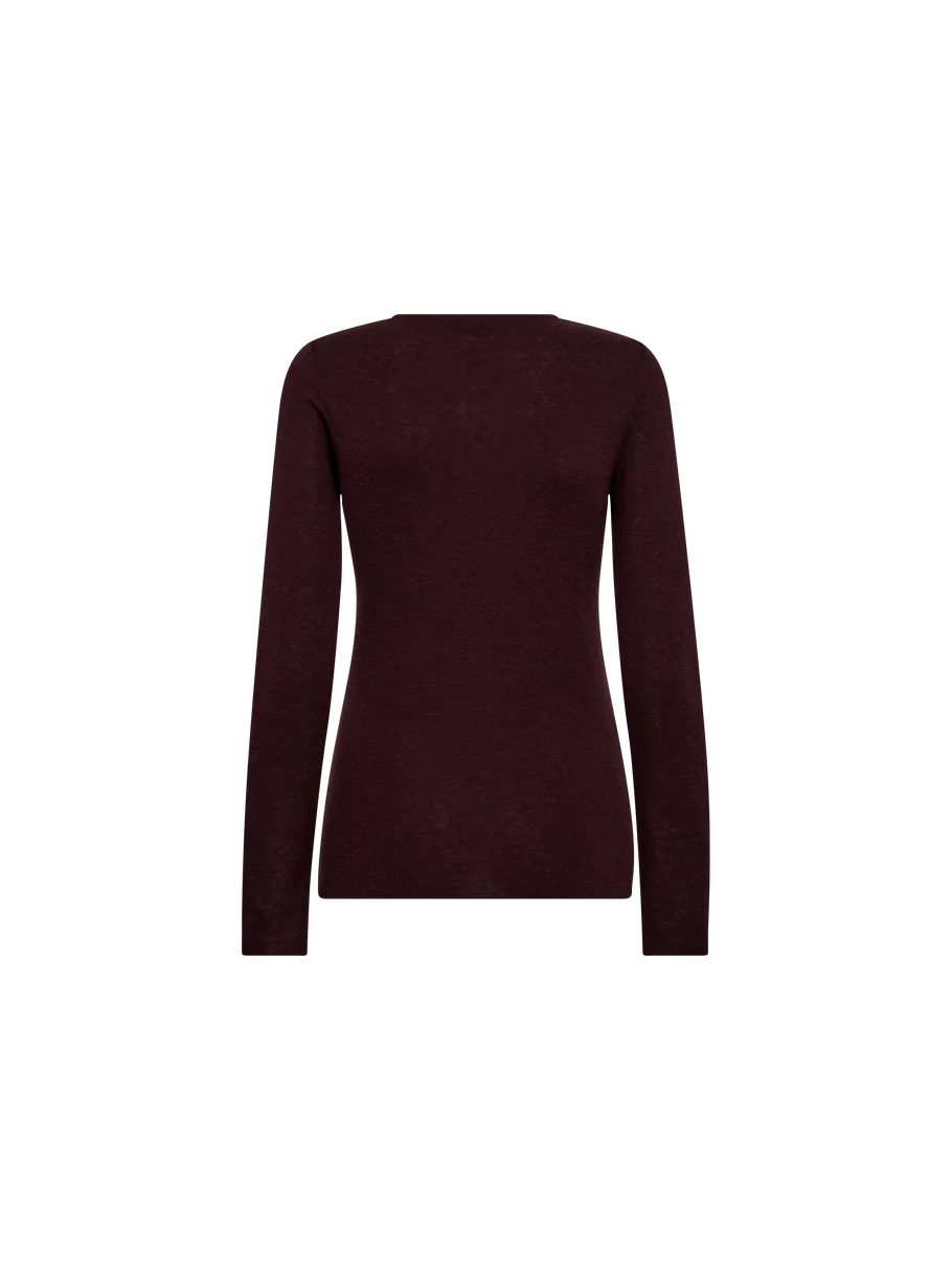 MMBouch O-Neck Knit in Fudge