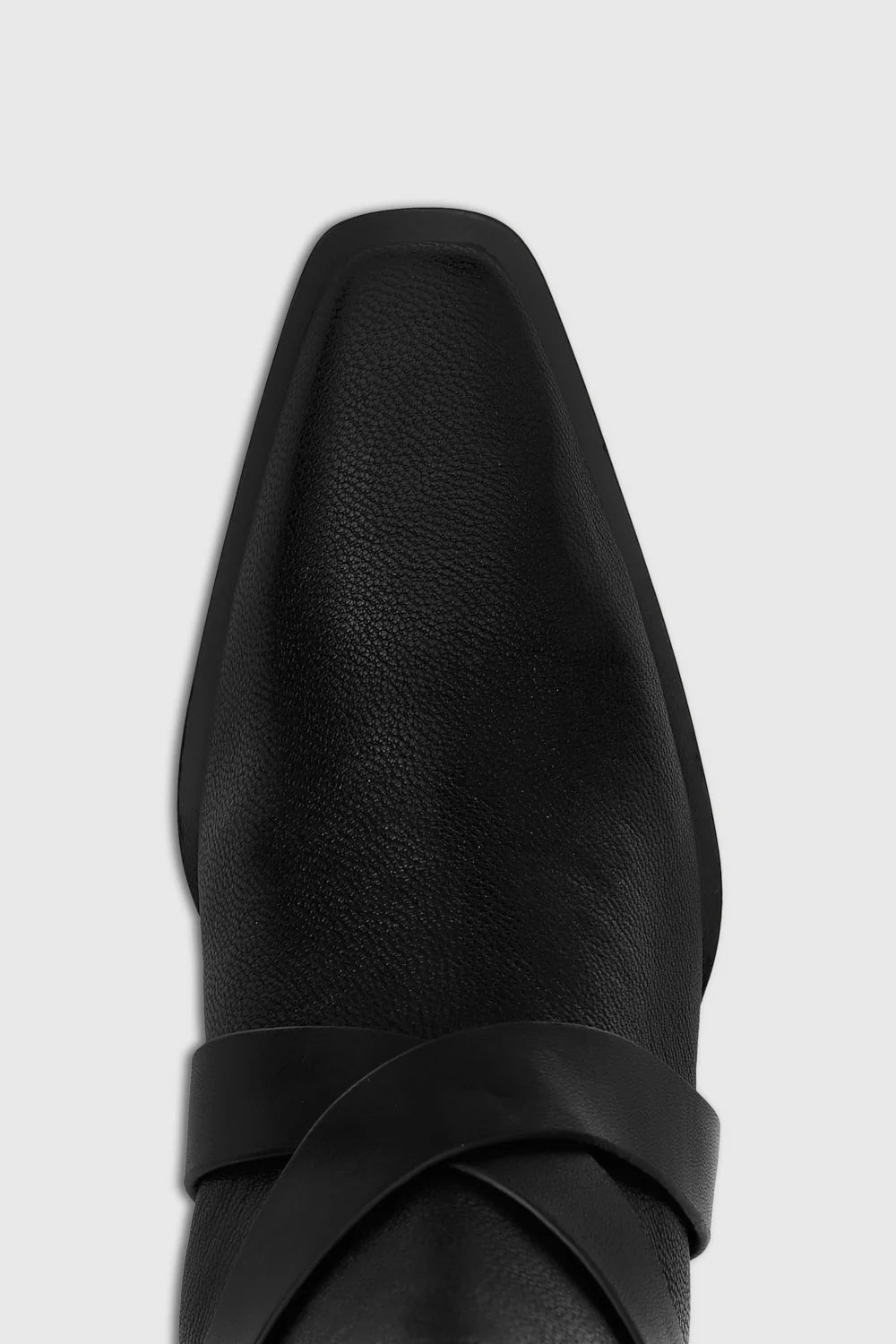 Bowery Buckle Boot in Black