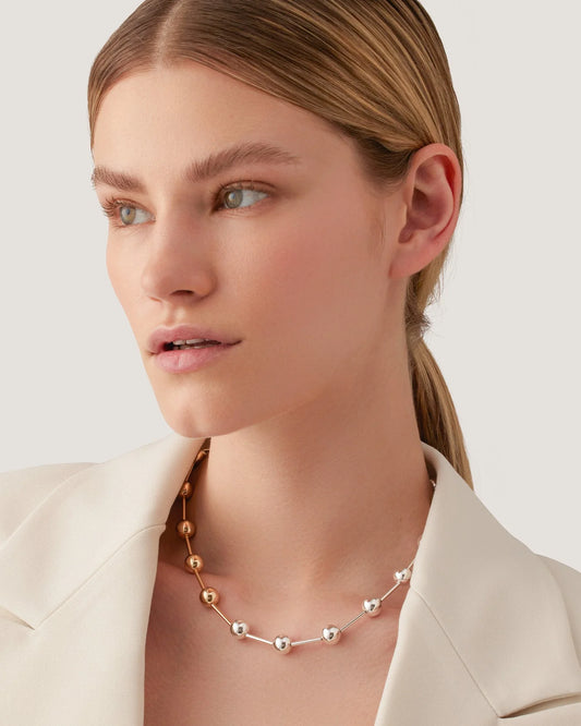 Celeste Necklace Two Tone
