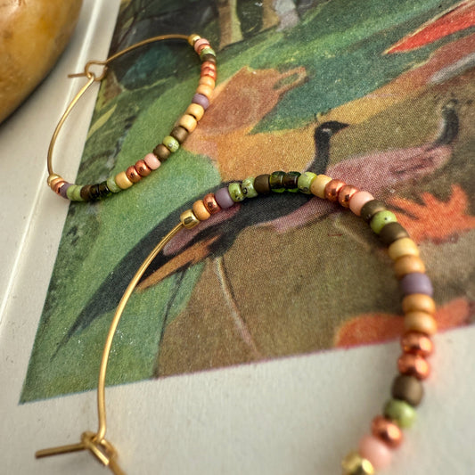 Memphre Hoop Earrings in Matamoe