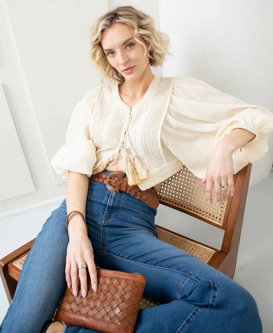 Raashi Vachetta Belt