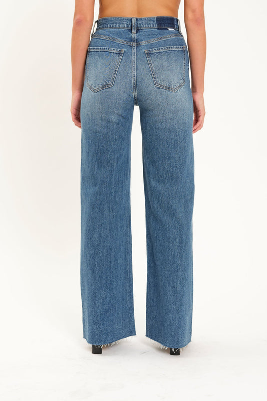 Far Out High Rise Wide Leg in Stunner