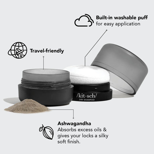 Volumizing Rice Protein Dry Shampoo- For Dark Hair