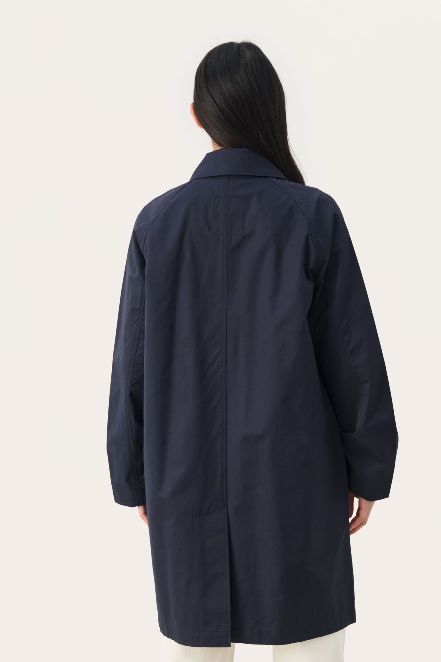 EttiePW Coat in Dark Navy