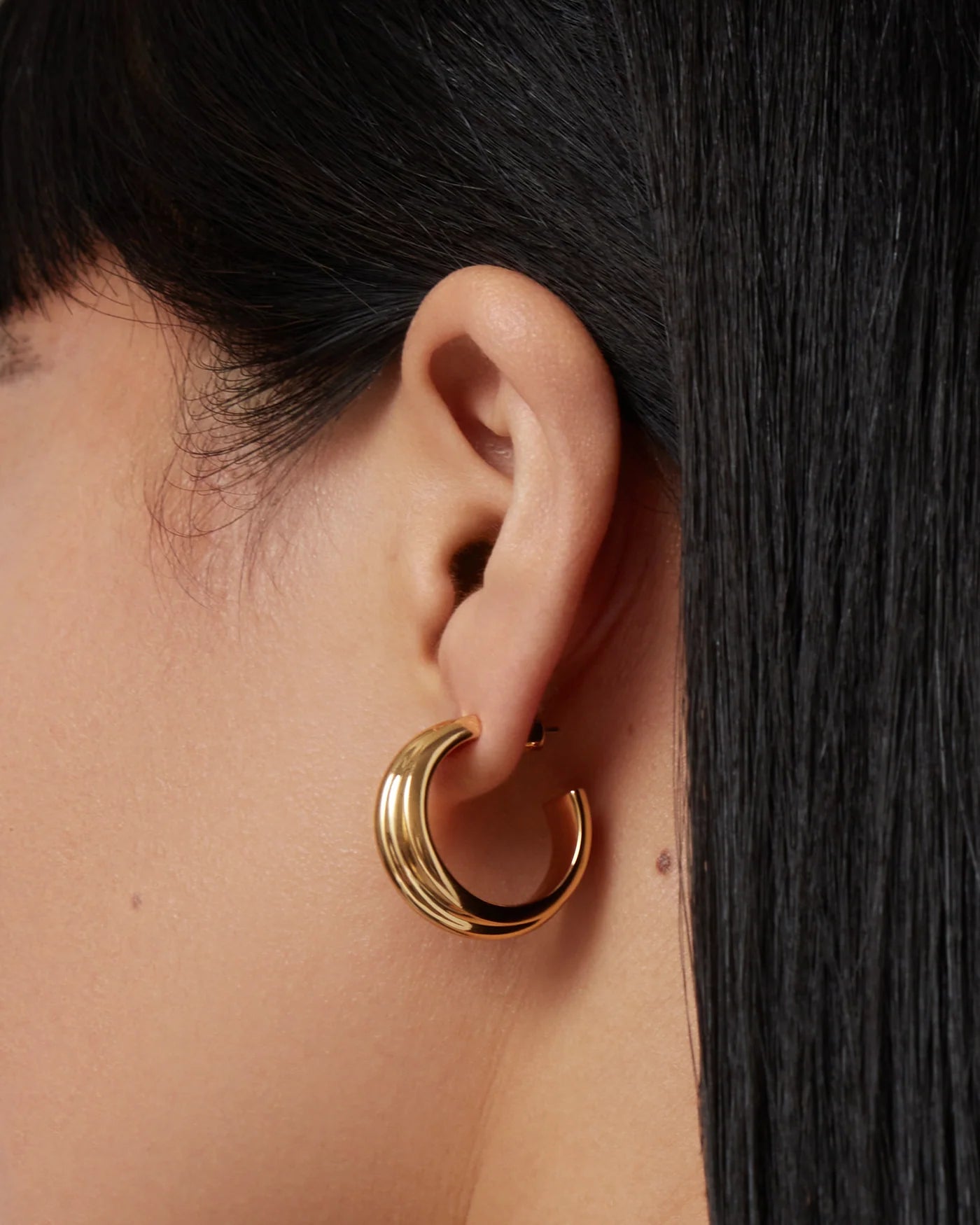 Lennon Hoops - Gold