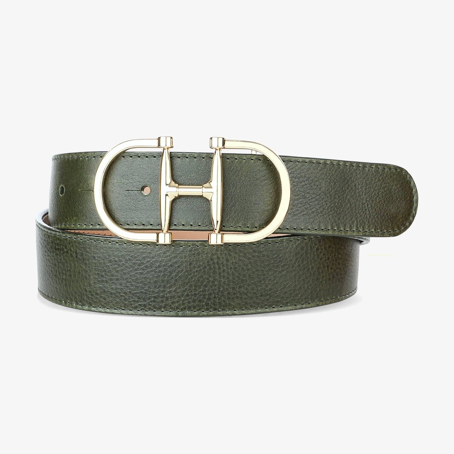 Kasi Pebbled Leather - Leafy Green Kappa