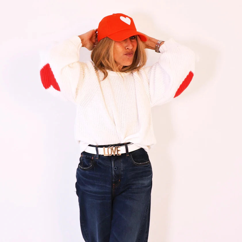 KR Imperfect Heart Hat Aperol Orange