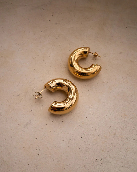NOEMI HOOPS- GOLD