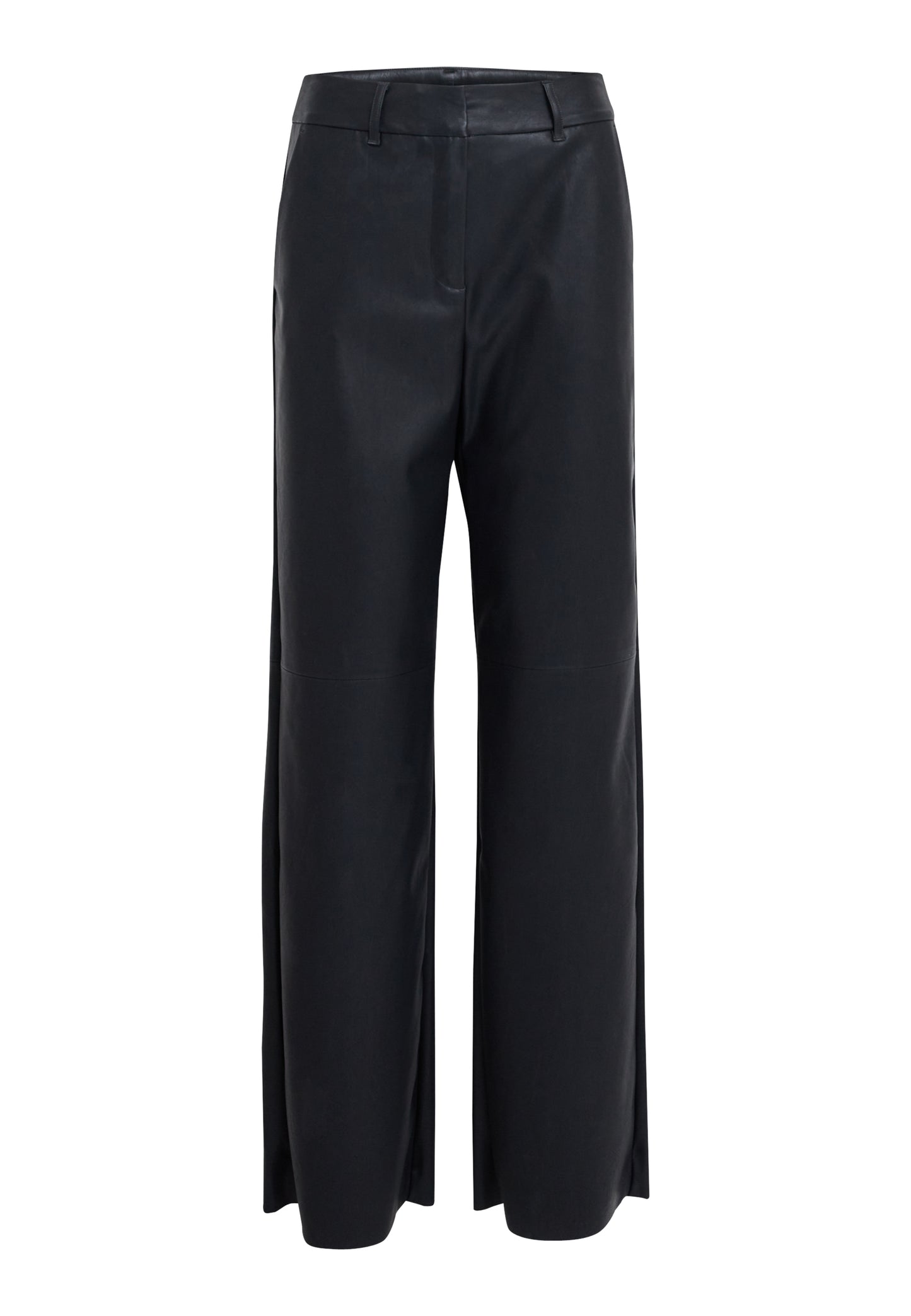 MSTasja Mid Was it PU Pant in Black