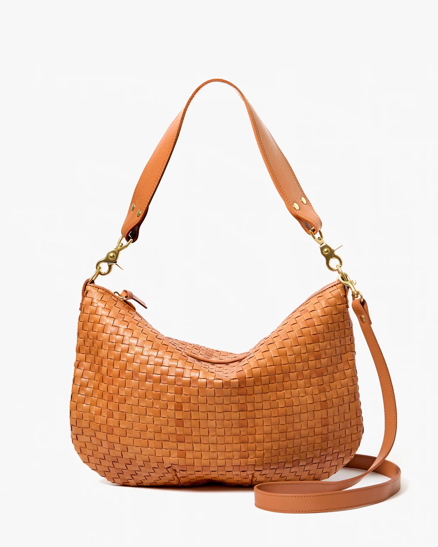 Moyen Messenger - Natural Woven Checker