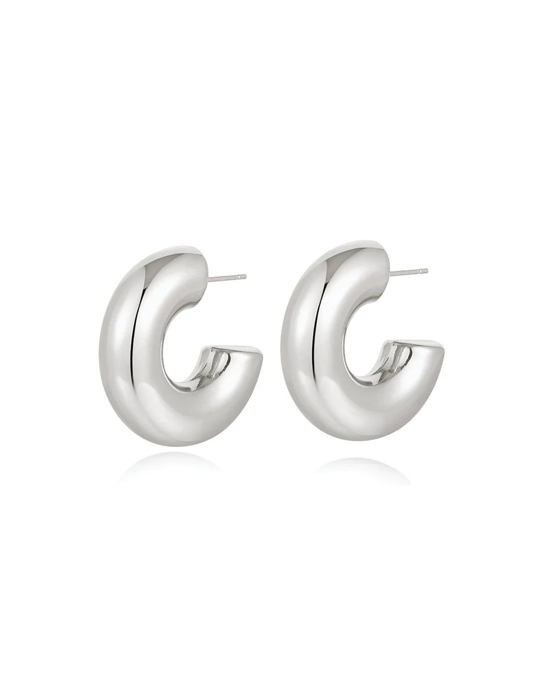 NOEMI HOOPS- Silver