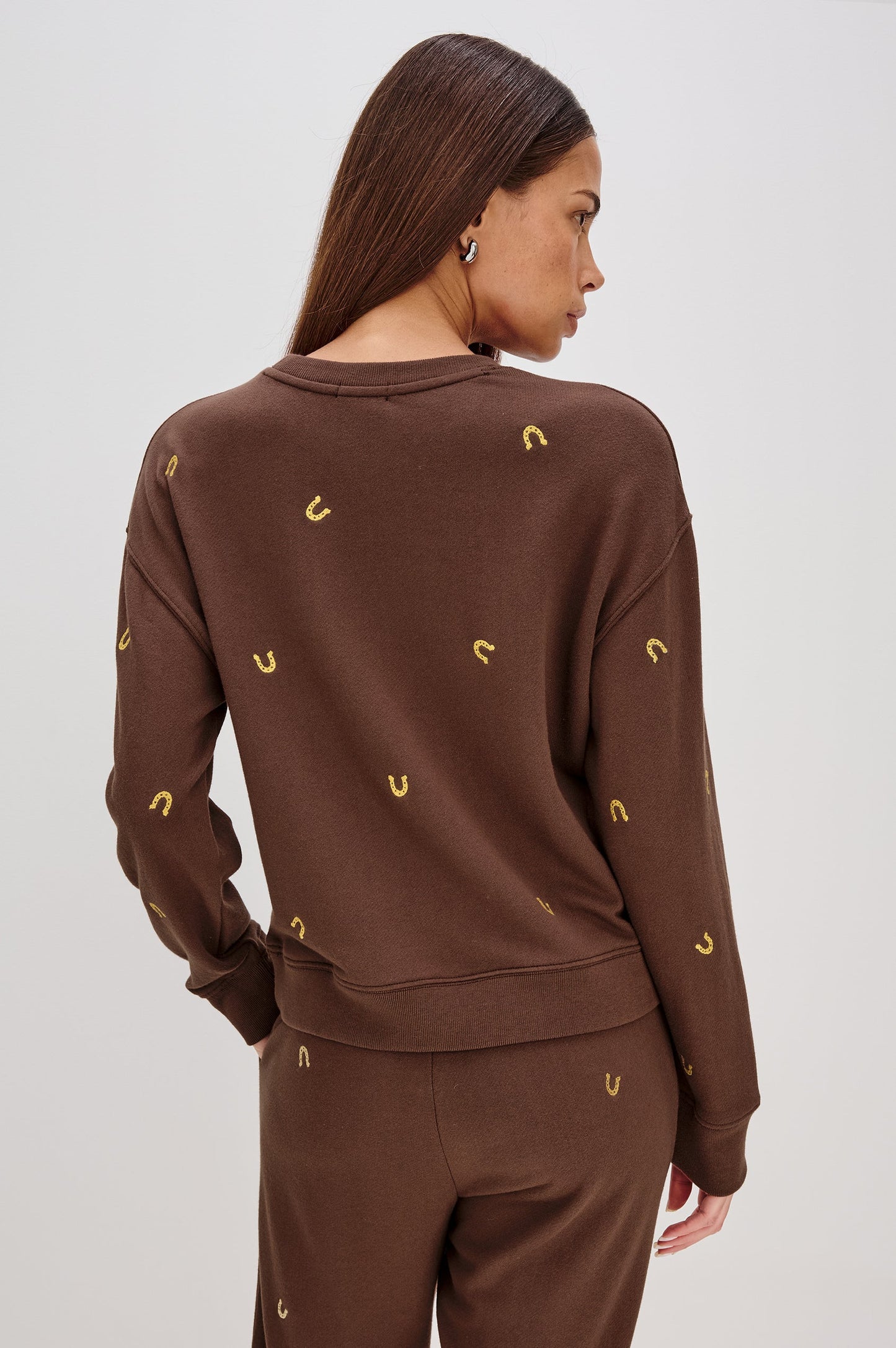 Ramona Sweatshirt in Horseshoes