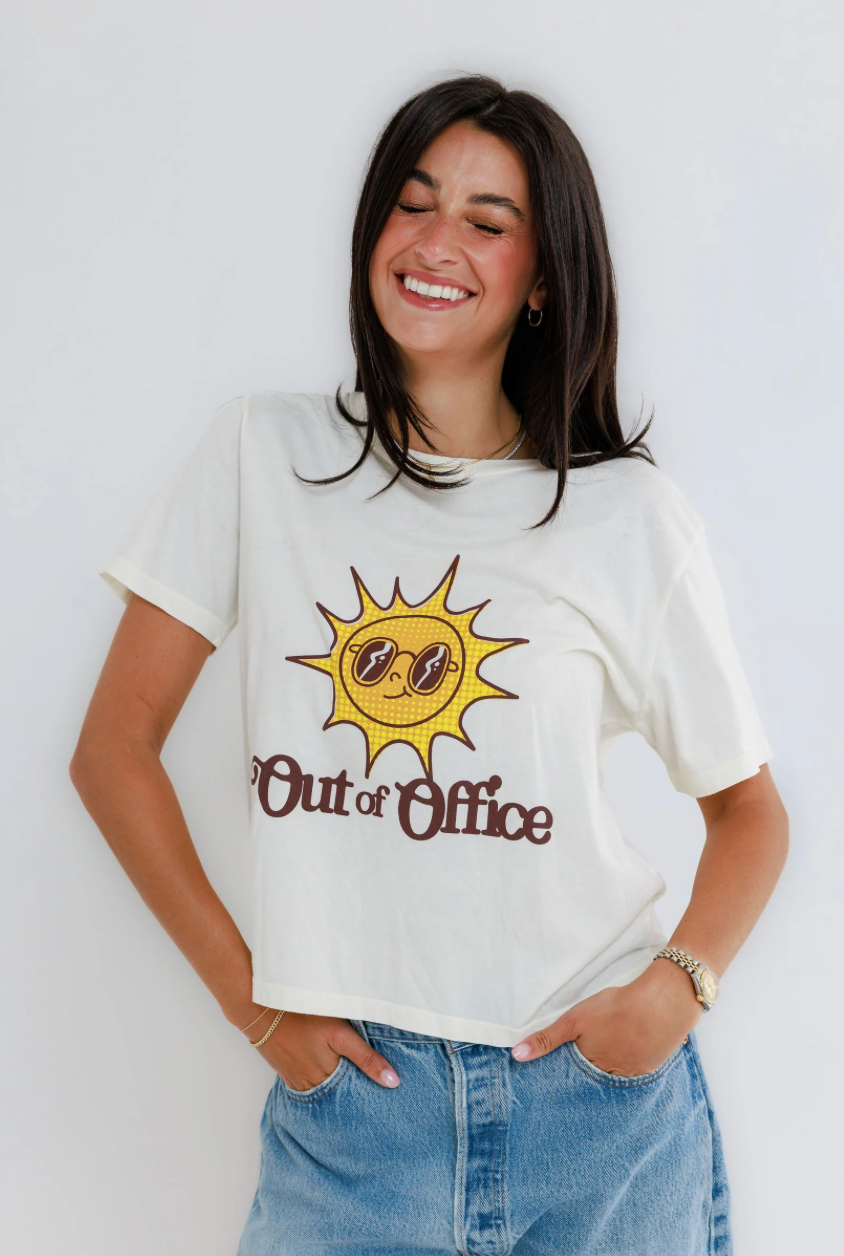 Out of Office Everyday Tee - Off White