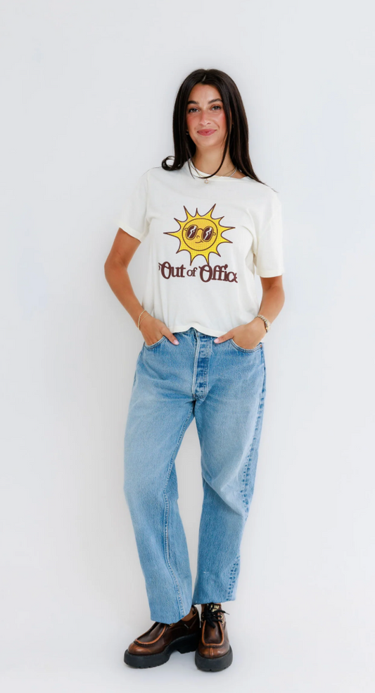 Out of Office Everyday Tee - Off White