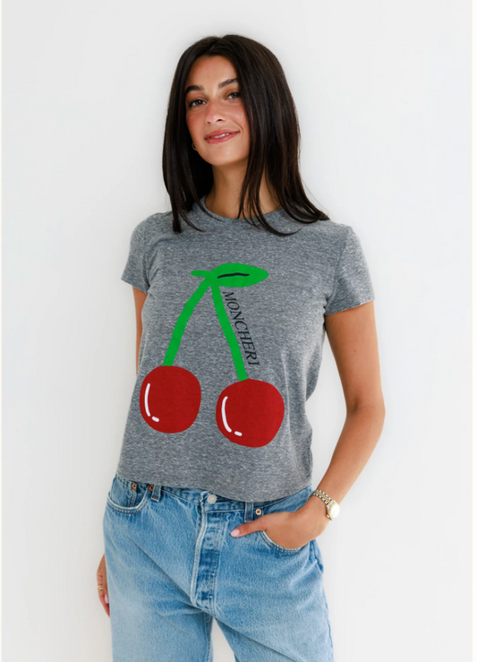 Mon Cheri Cherry-Everyday Tee