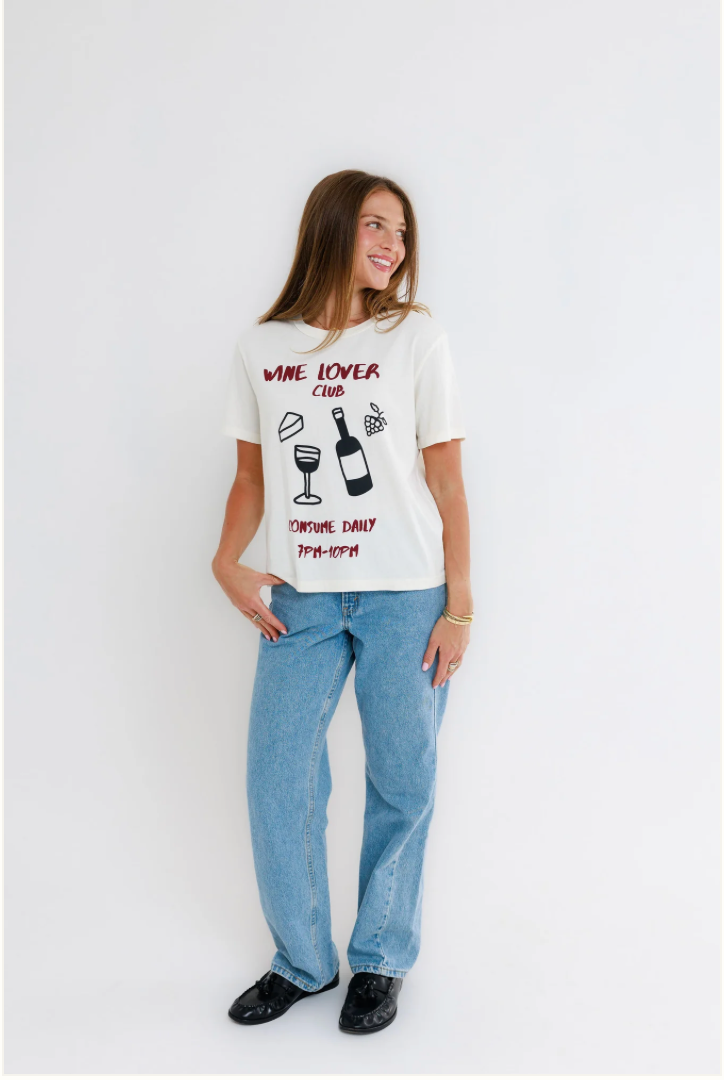 Wine Lover Club-Everyday Tee