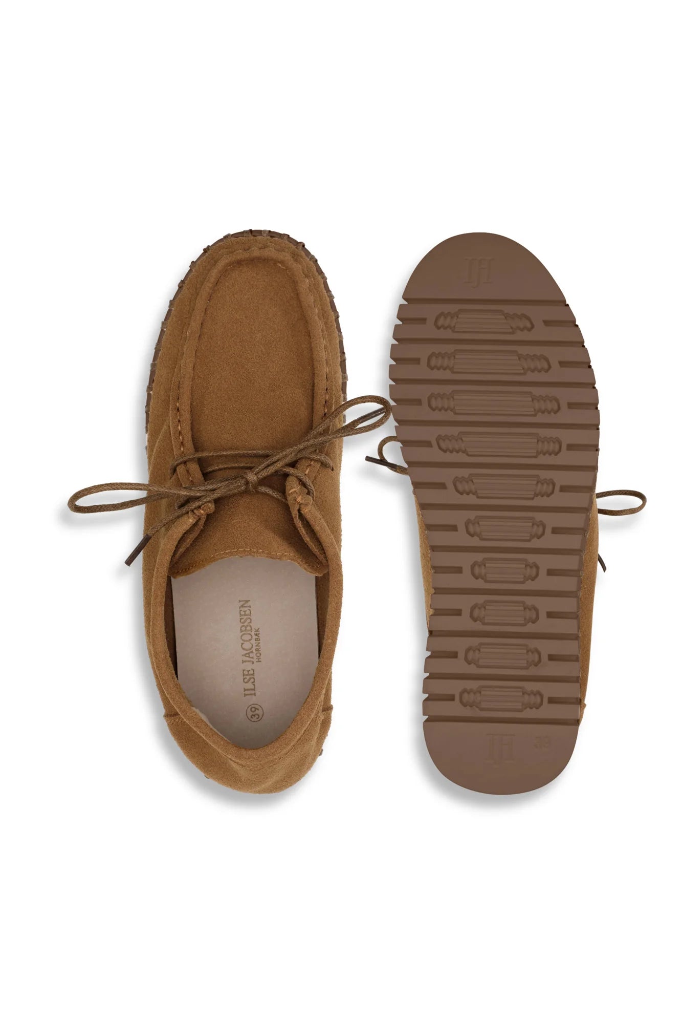 Tulip Lace Up Shoe in Cashew