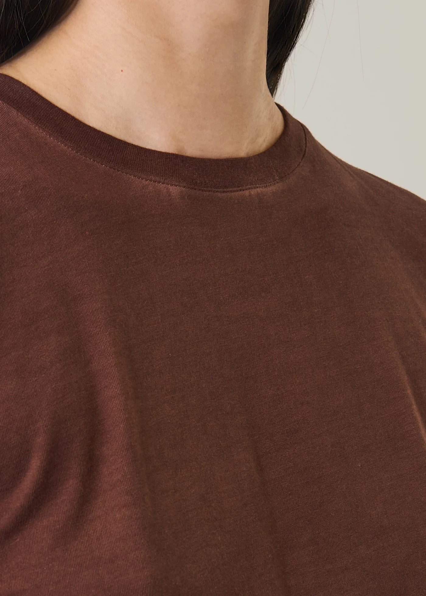 Sublime Reactive Pima Cotton Stretch Tee in Raw Umber