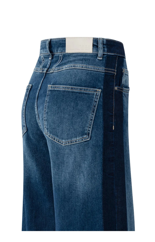 High Waist Jeans with Tape Detail