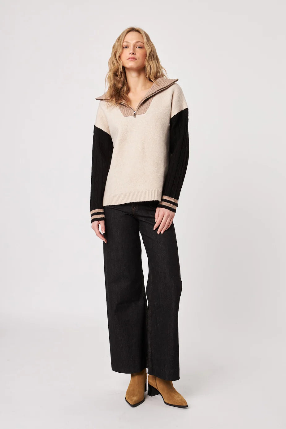 Gary Sweater in Driftwood