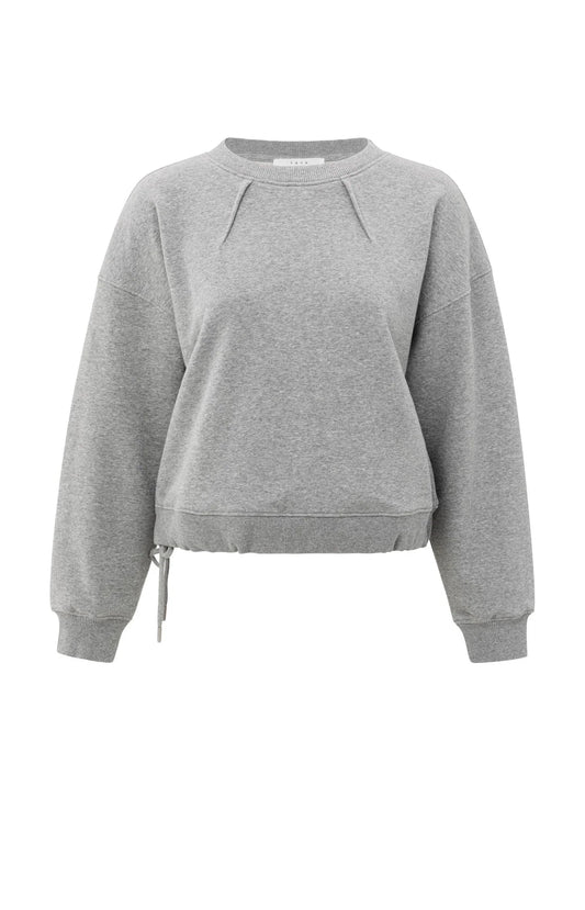 Sweatshirt with Pleat Detail