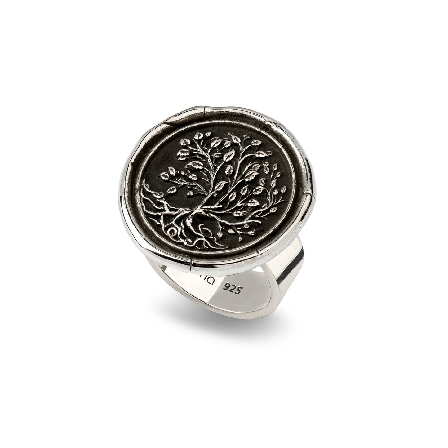 Tree of Life Talisman Ring - Silver
