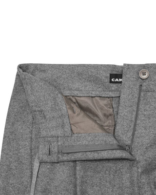 Addison Trouser in Stone Grey Melange