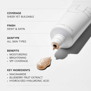 CCC Cream SPF 50 Tinted Sunscreen - Lighter shades: Warm medium light