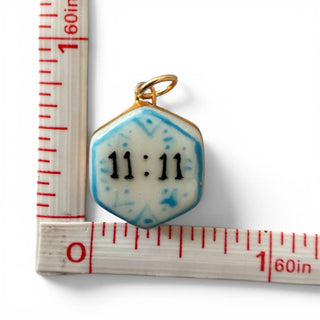 11:11 Hexagon Charm 