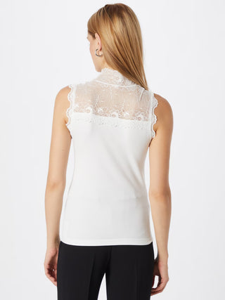 MSVANESSA HIGH NECK - BROKEN WHITE