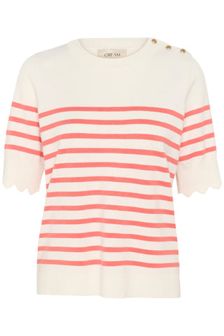 CRVillea Striped Knit Pullover
