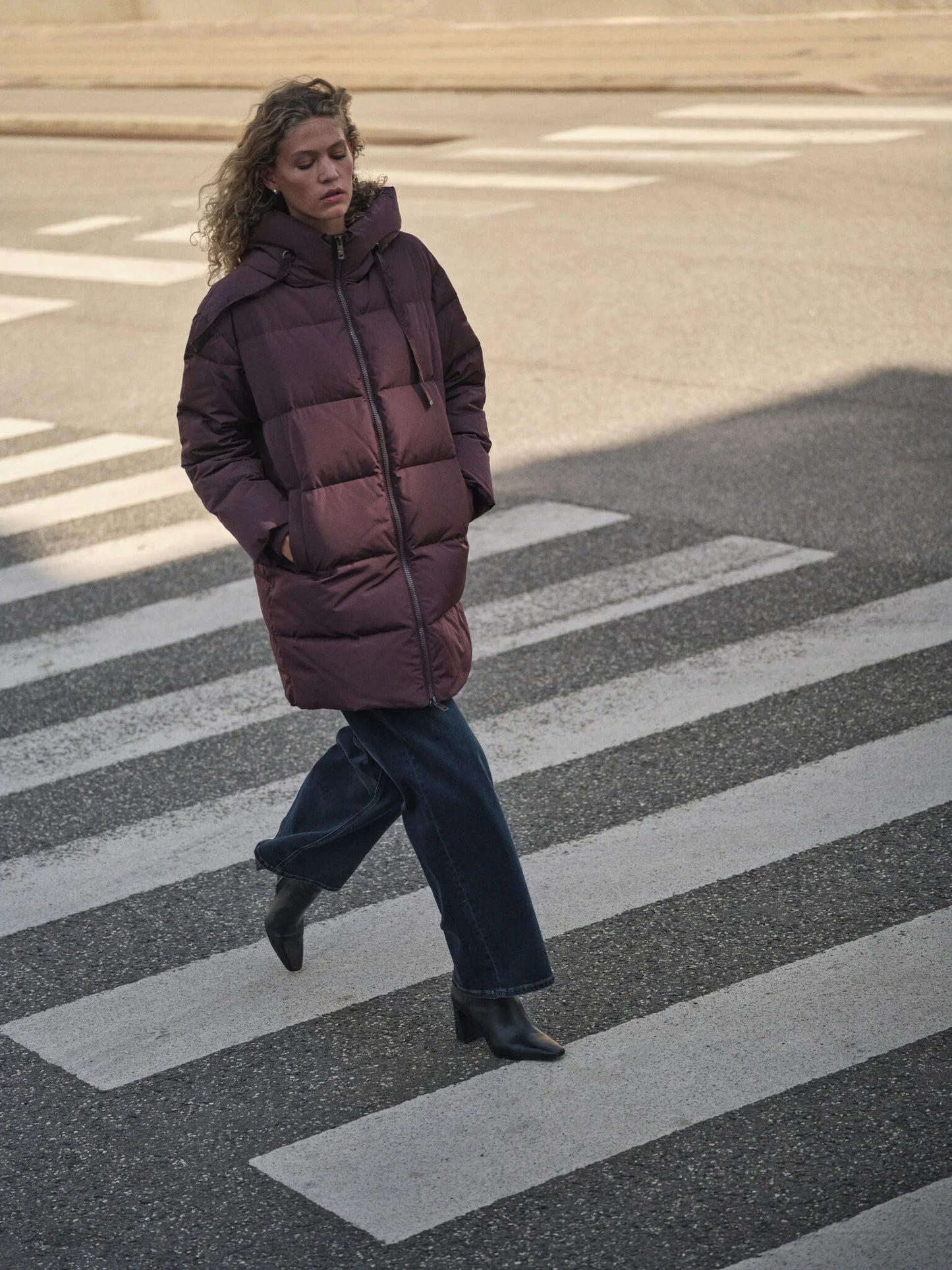 MMNova Avon Down Jacket in Fudge