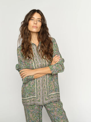 MMKana Flowish Orchid Shirt