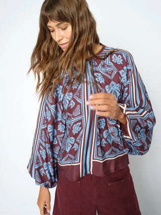 MMMikey Linocut Blouse