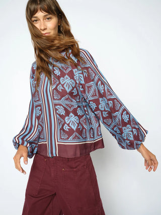 MMMikey Linocut Blouse