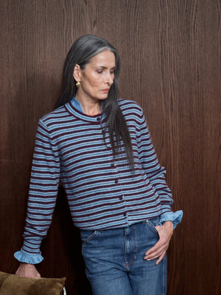 MMMilvi Stripe Cardigan