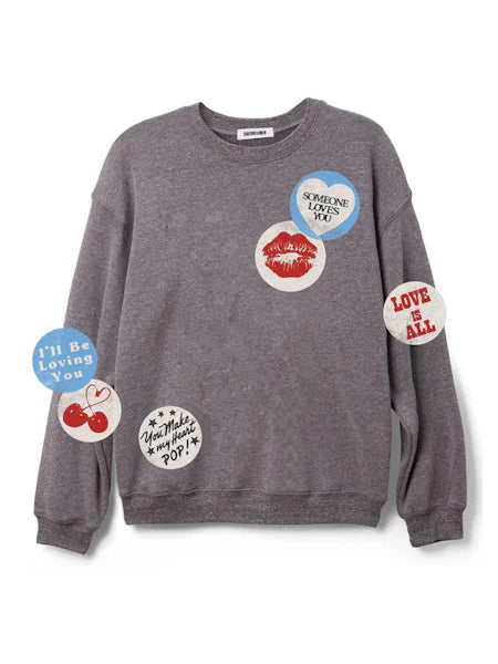 Love Patched Boyfriend Crew