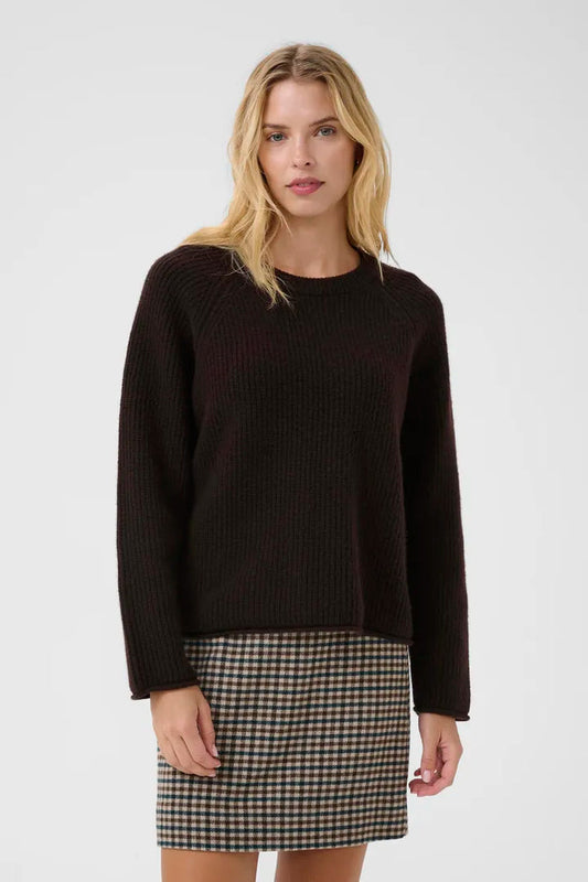 LuahPW  Pullover in Ganache