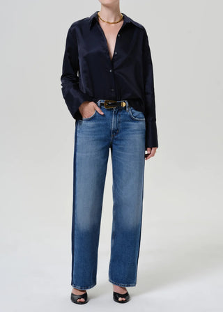 Lindz Easy Straight Tuxedo Stripe