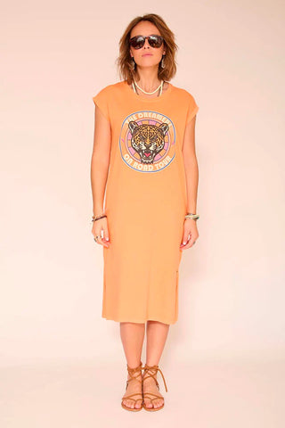 Renoso Dress in Apricot